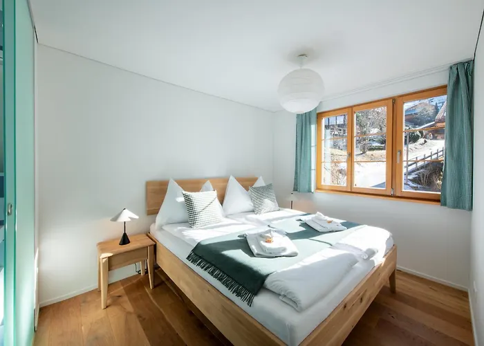 Apartament Panoramapark Soleil E 3 Wengen
